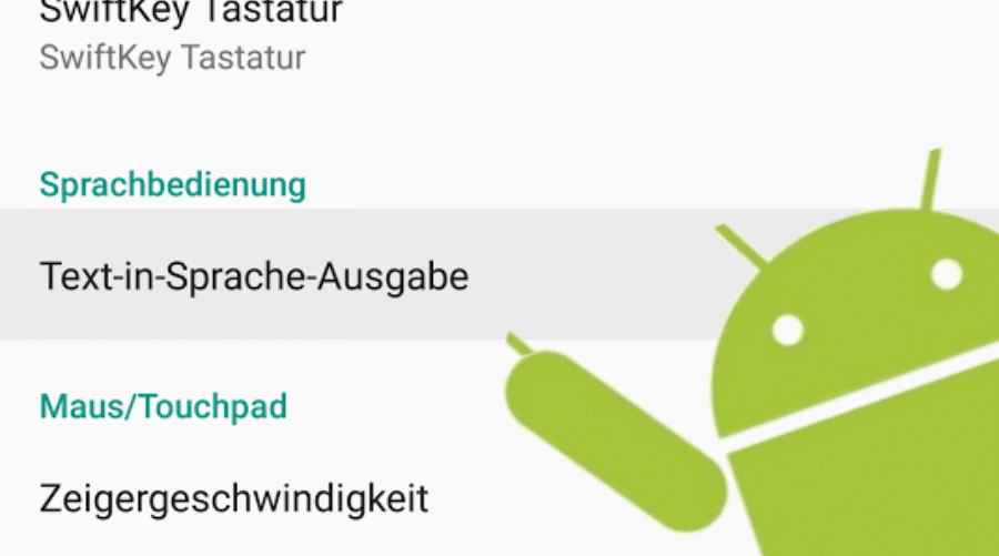 Android Sprache In Text
